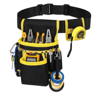 Tool Belt, UUP Magnetic Tool Pouch with 26 Pockets, Heavy Duty Tool Belts for Men,Utility